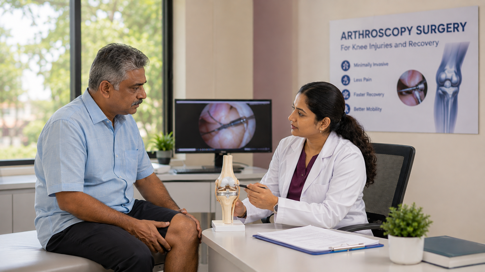 Arthroscopy Surgery in Kollam for Knee Injuries and Recovery