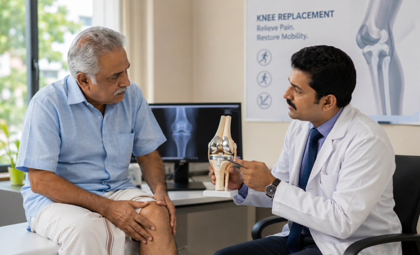 Knee Replacement Surgery in Kollam for Severe Knee Pain and Arthritis