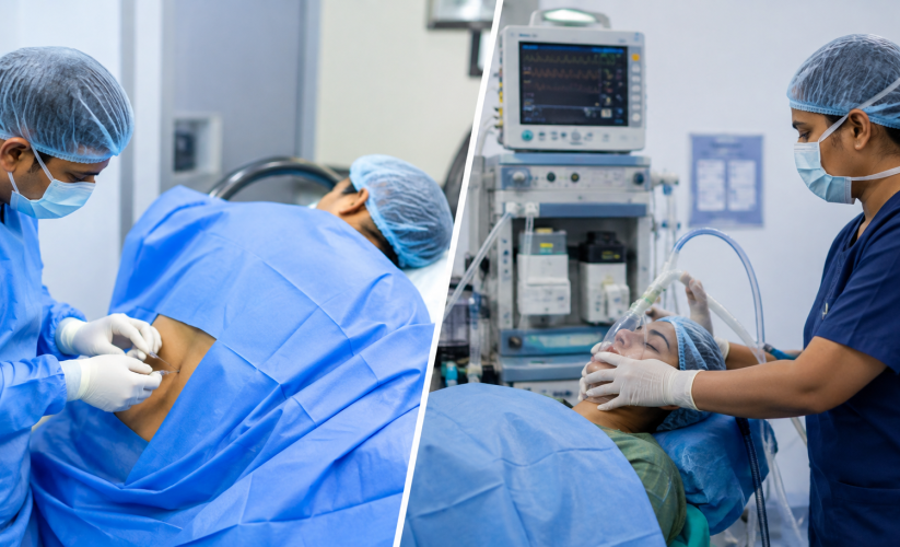 spinal vs general anaesthesia