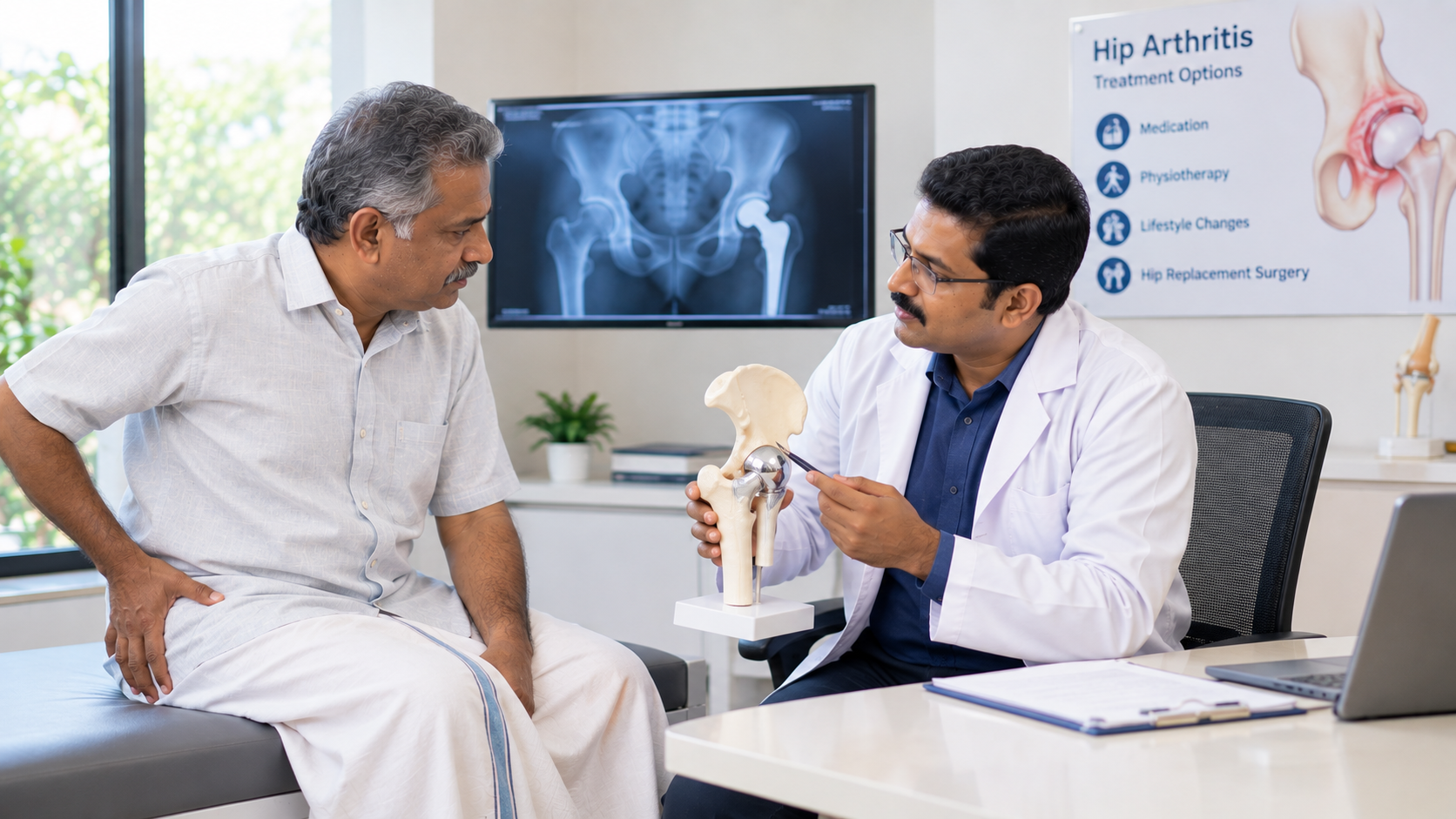 Hip Arthritis Treatment in Kollam: When Hip Replacement Surgery May Be Needed